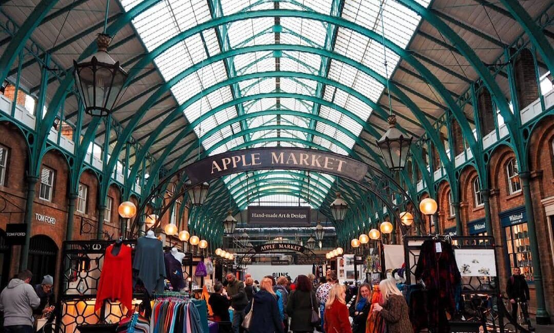 curiosidades londres, Covent Garden, mercadillos navideños en Europa