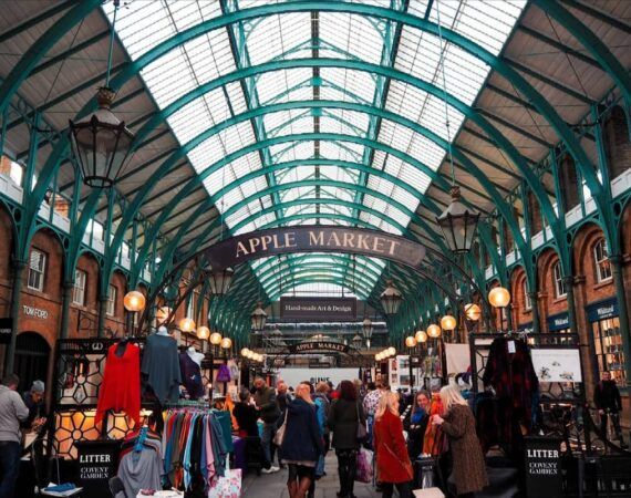 curiosidades londres, Covent Garden, mercadillos navideños en Europa